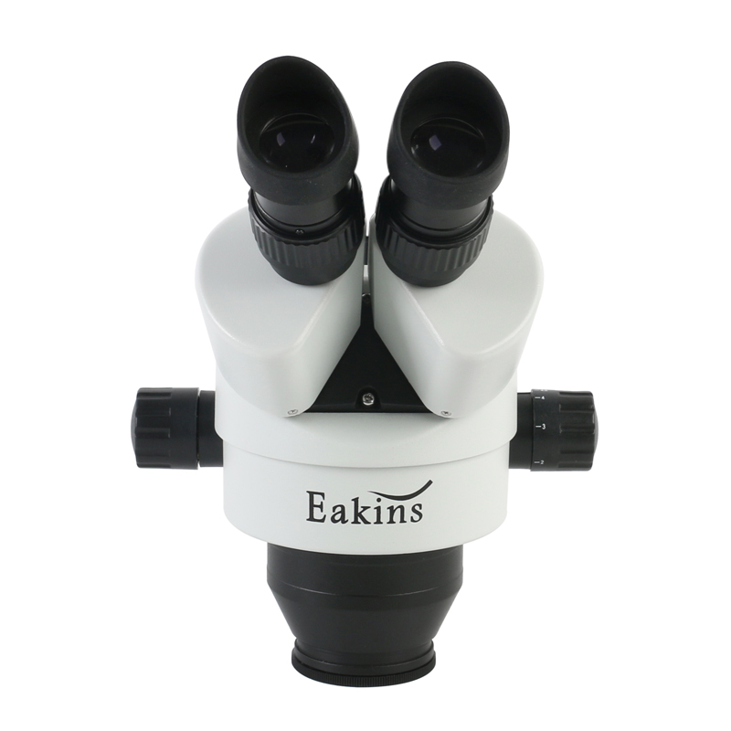 동시 초점 삼안 스테레오 현미경 헤드, 보조 바로우 렌 - Trinocular Stereo Microscope 7X-45X 리뷰 및 가격